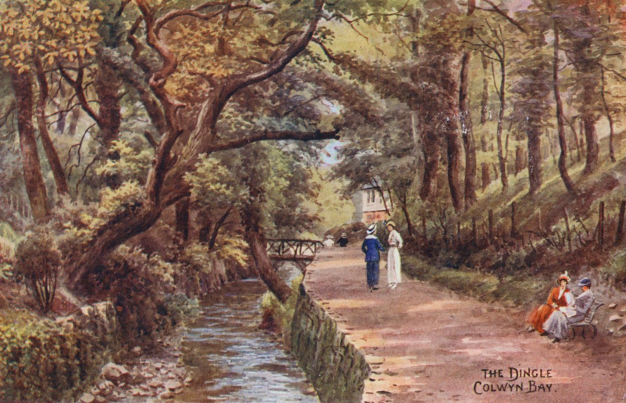 The Dingle Colwyn Bay (lithographie couleur) - Alfred Robert Quinton