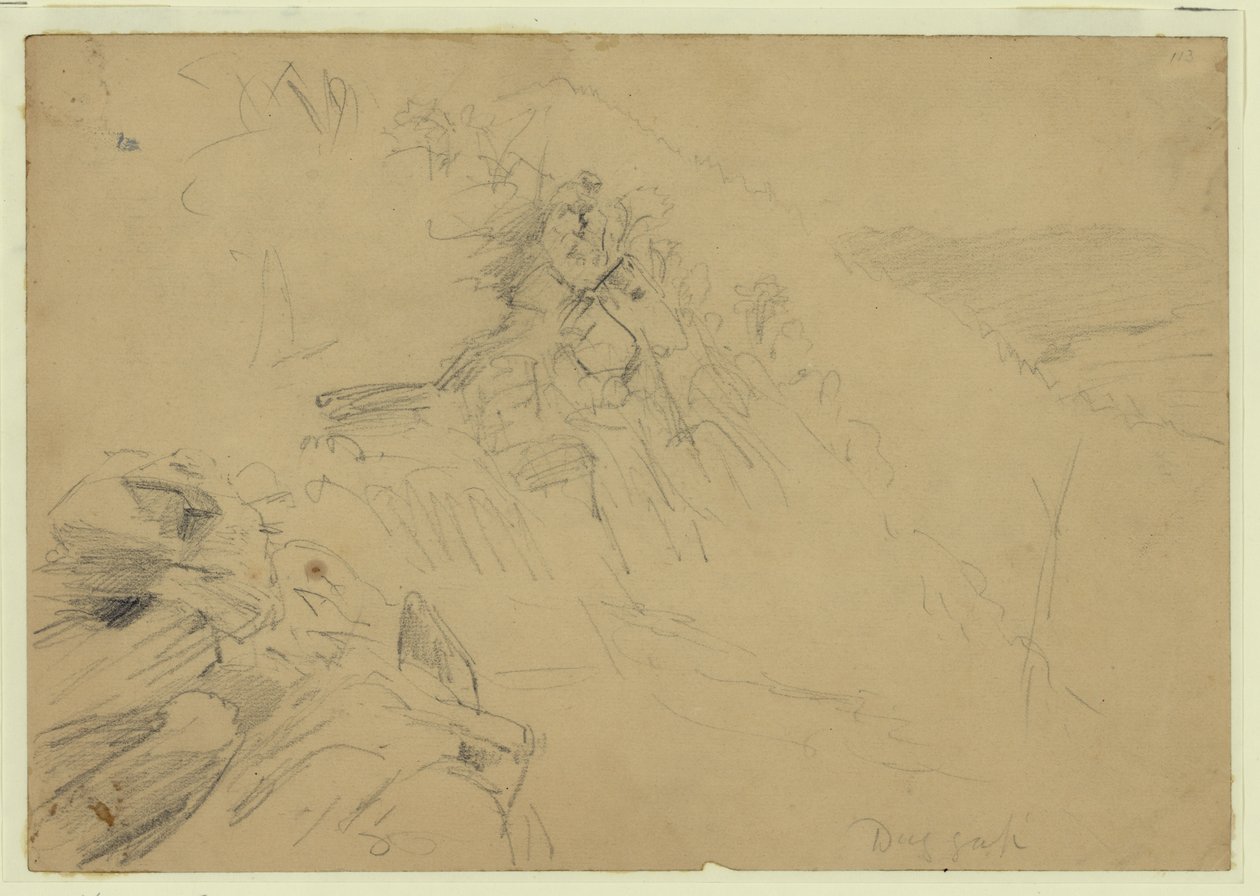 Dug Gap - Alfred Rudolph Waud