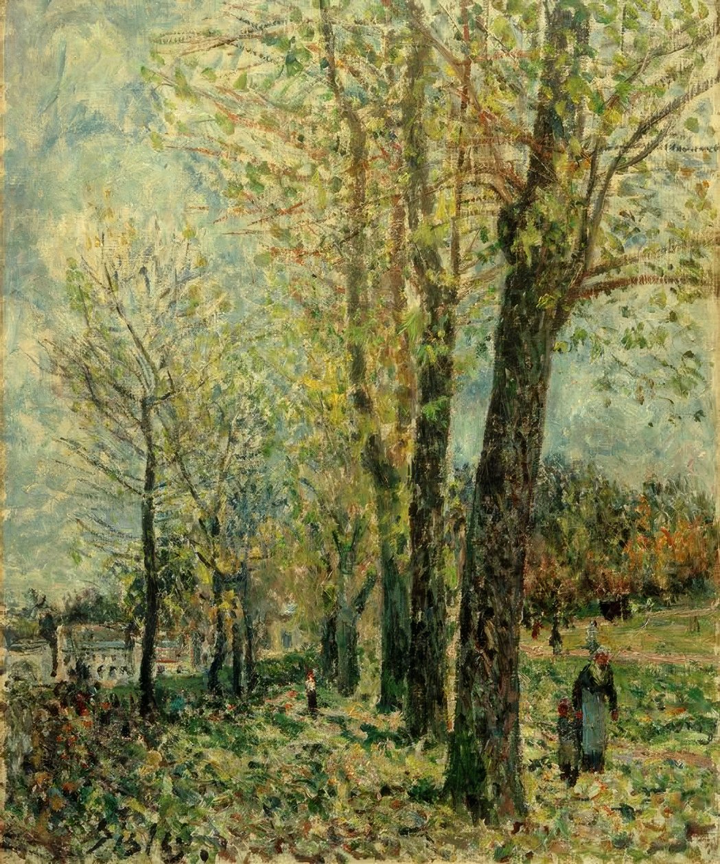 Paysage autour de Moret - Alfred Sisley