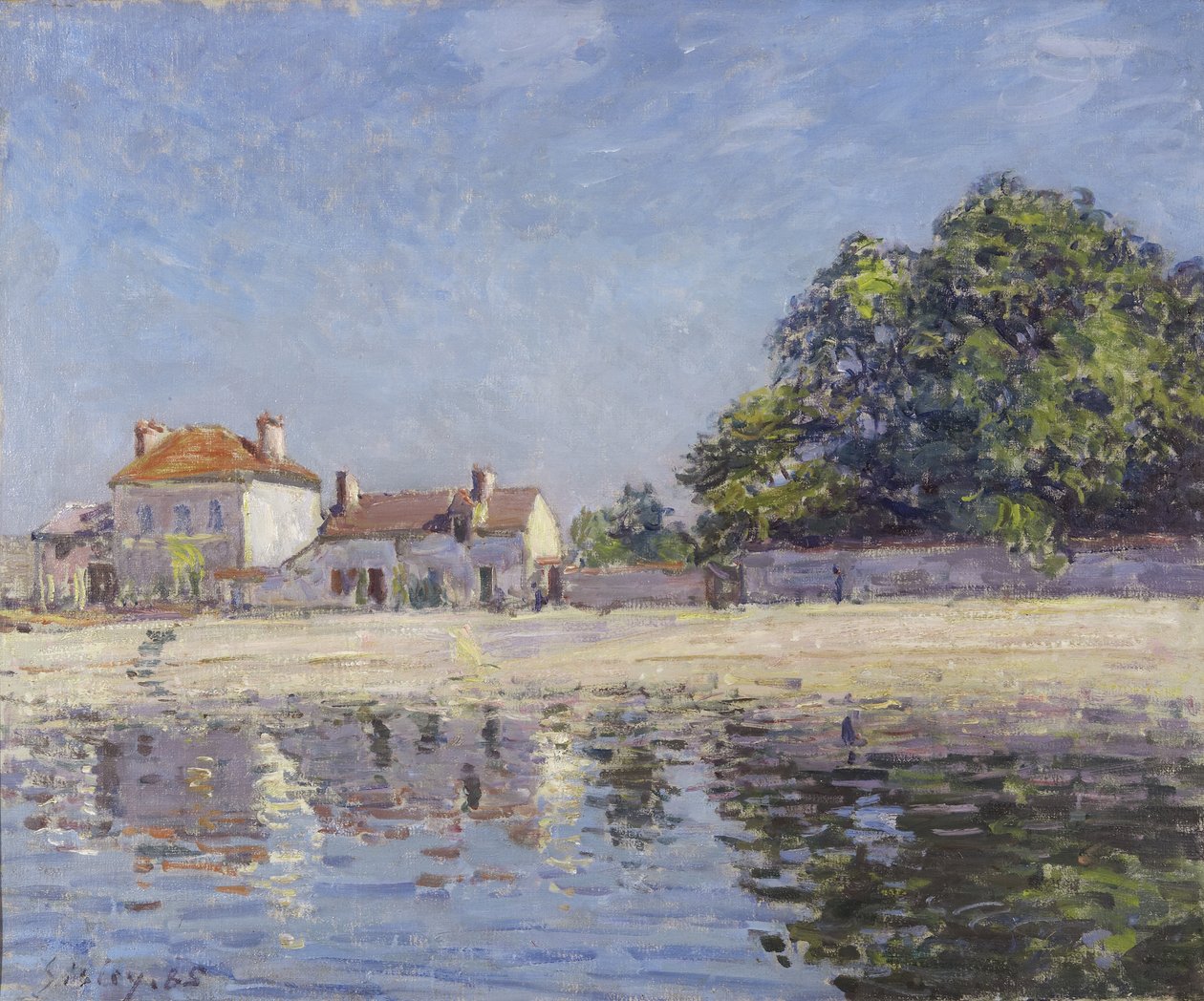 Bords du Loing, Saint-Mammes - Alfred Sisley