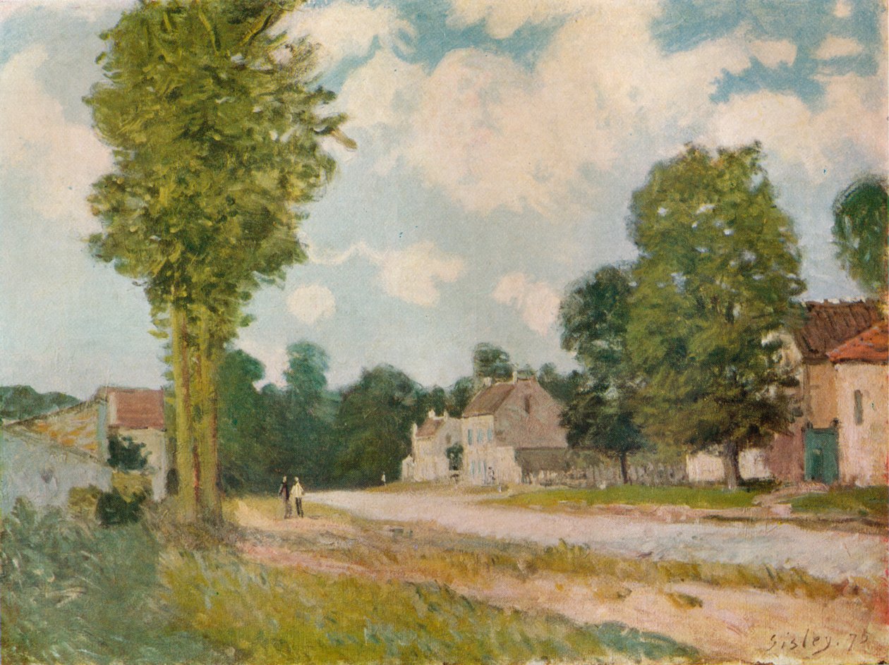 La Route de Versailles, 19ème siècle, 1929 - Alfred Sisley