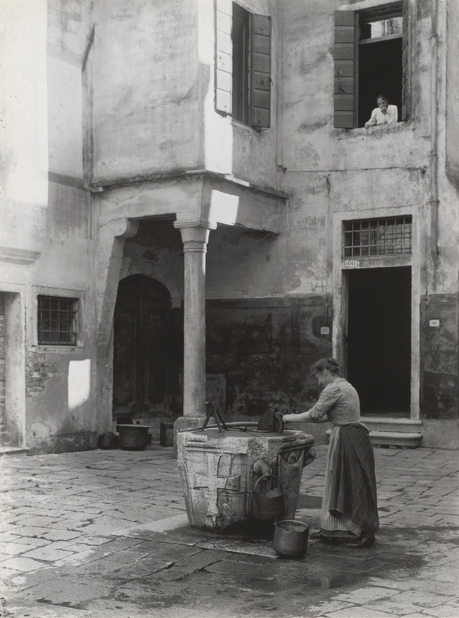 Un puits vénitien - Alfred Stieglitz