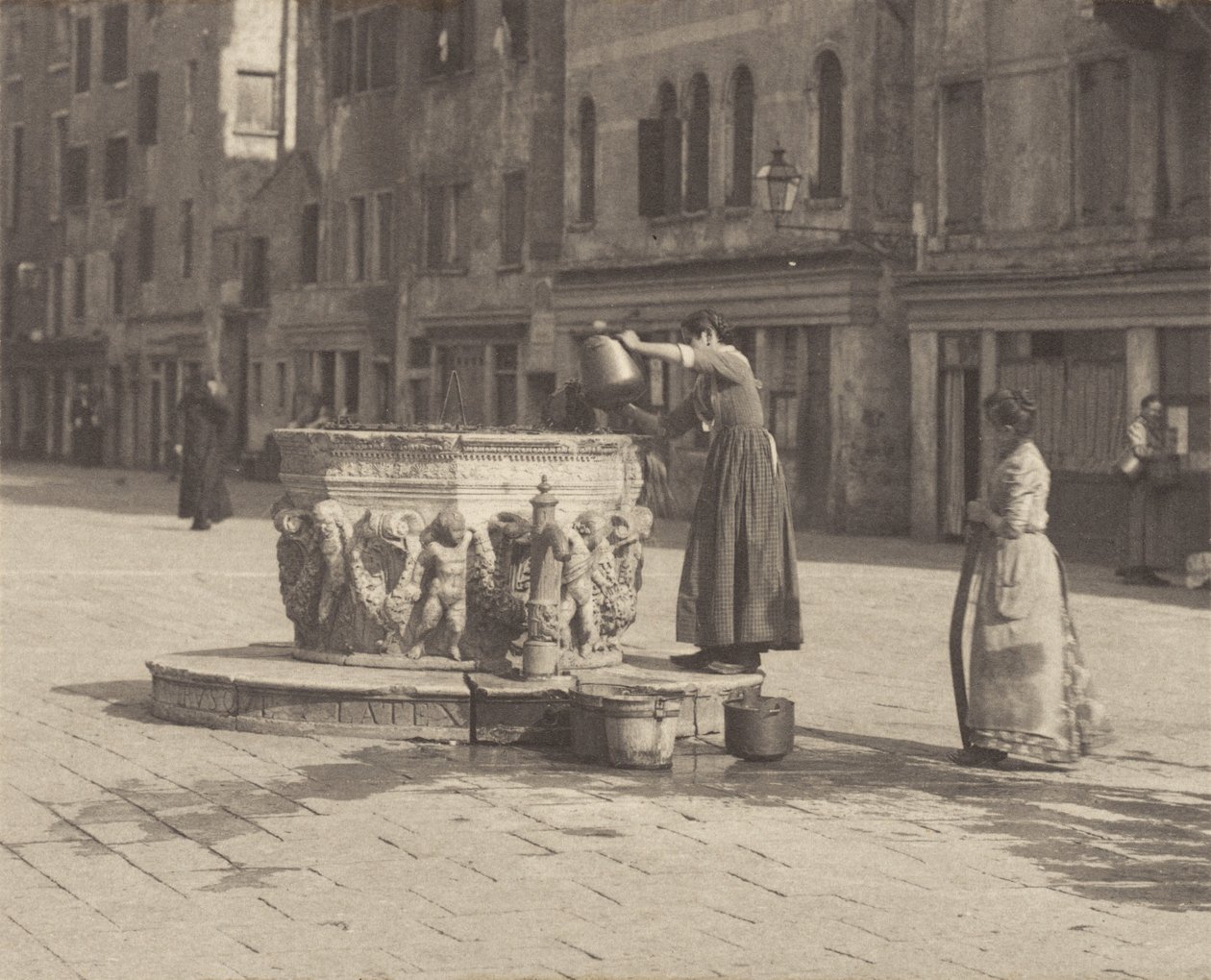 Un puits vénitien - Alfred Stieglitz