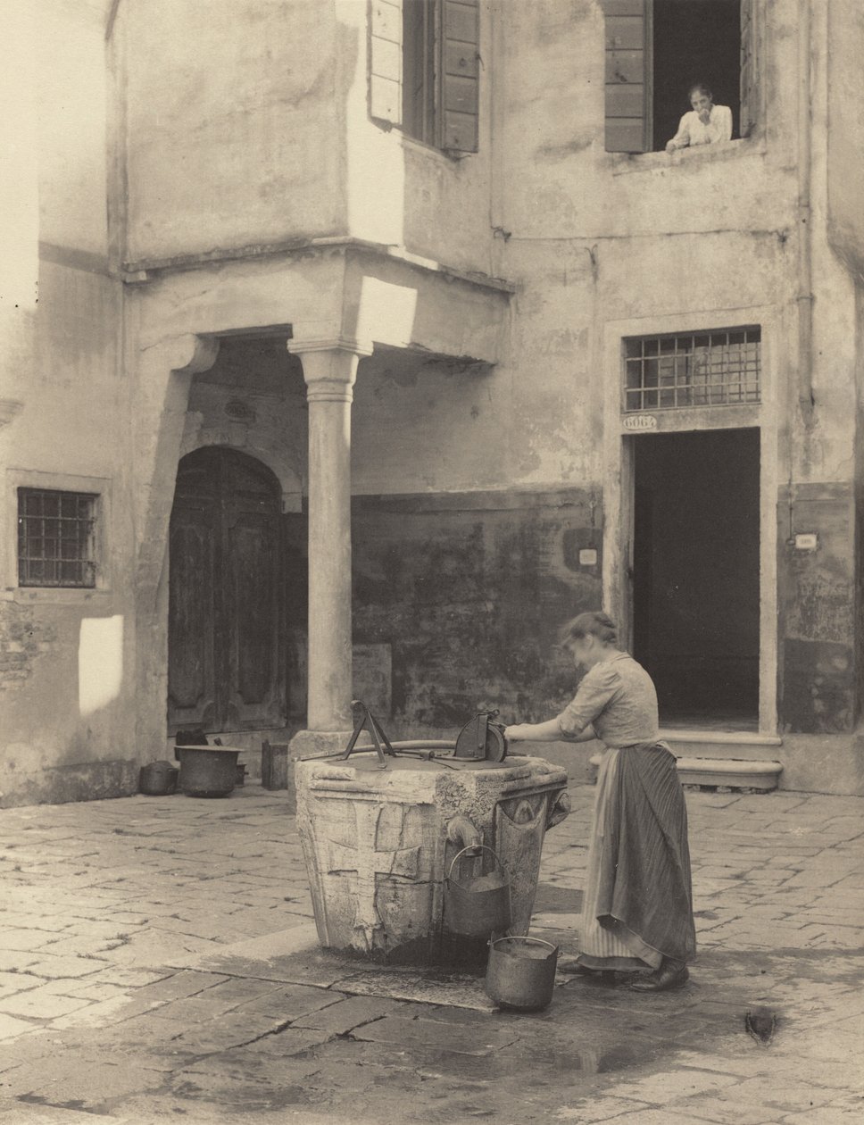 Un puits vénitien - Alfred Stieglitz