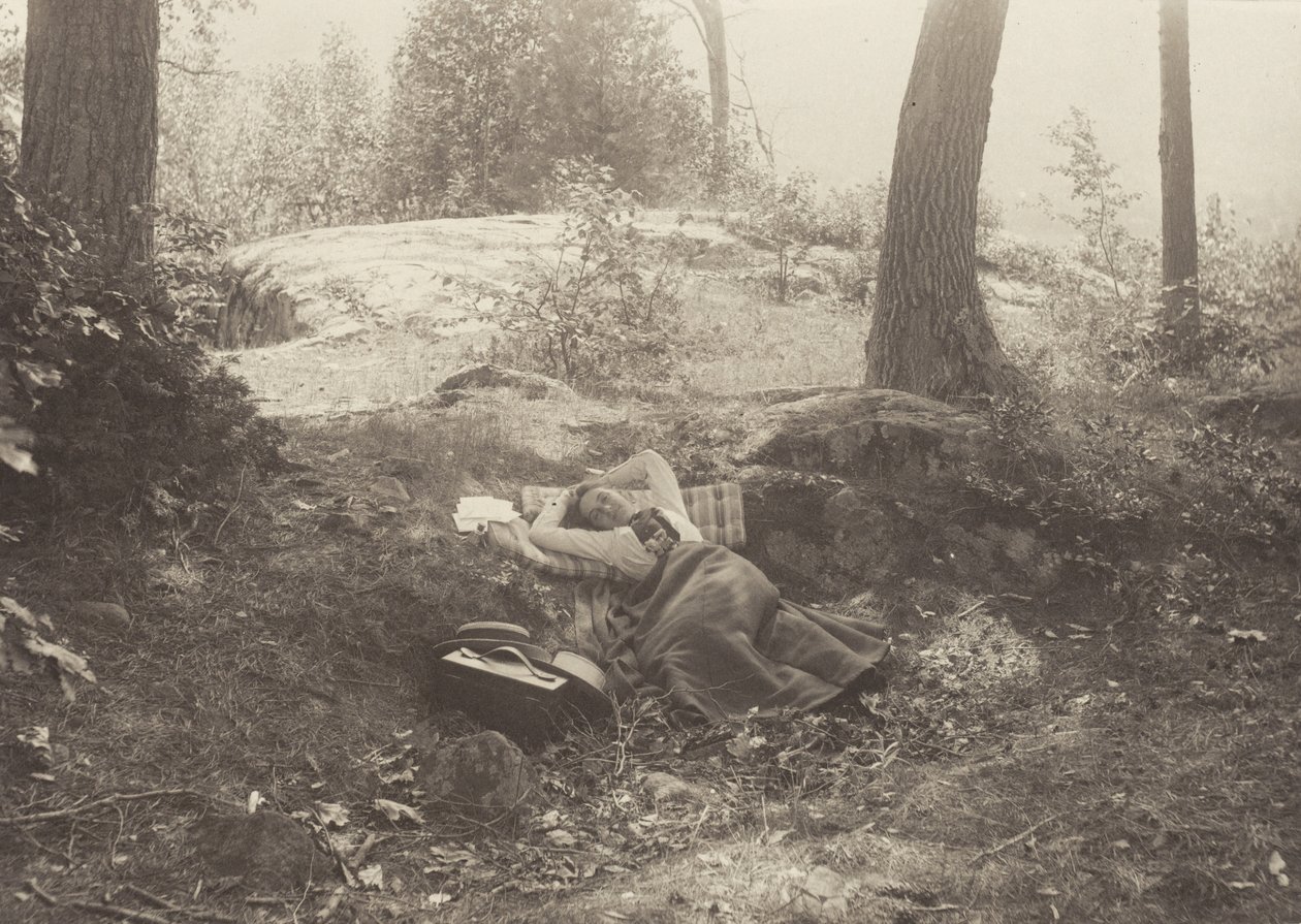 Emmy Obermeyer, Tea Island, lac George - Alfred Stieglitz