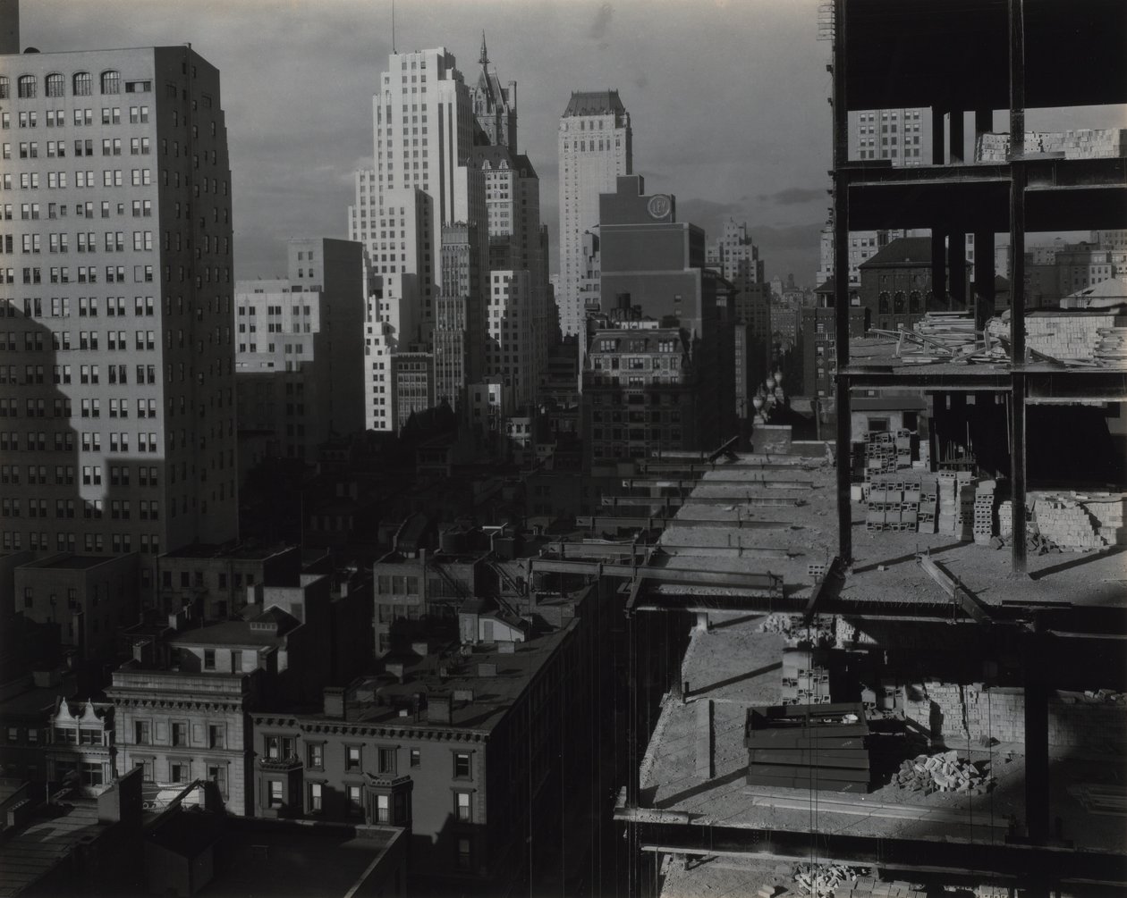De ma fenêtre à An American Place, nord - Alfred Stieglitz