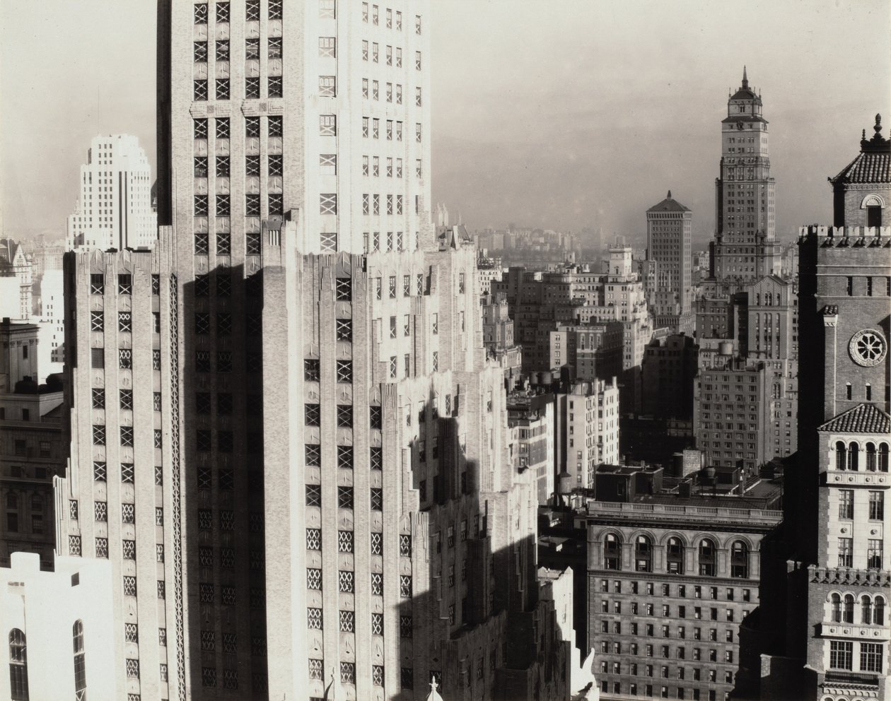 Depuis ma fenêtre au Shelton, au nord - Alfred Stieglitz