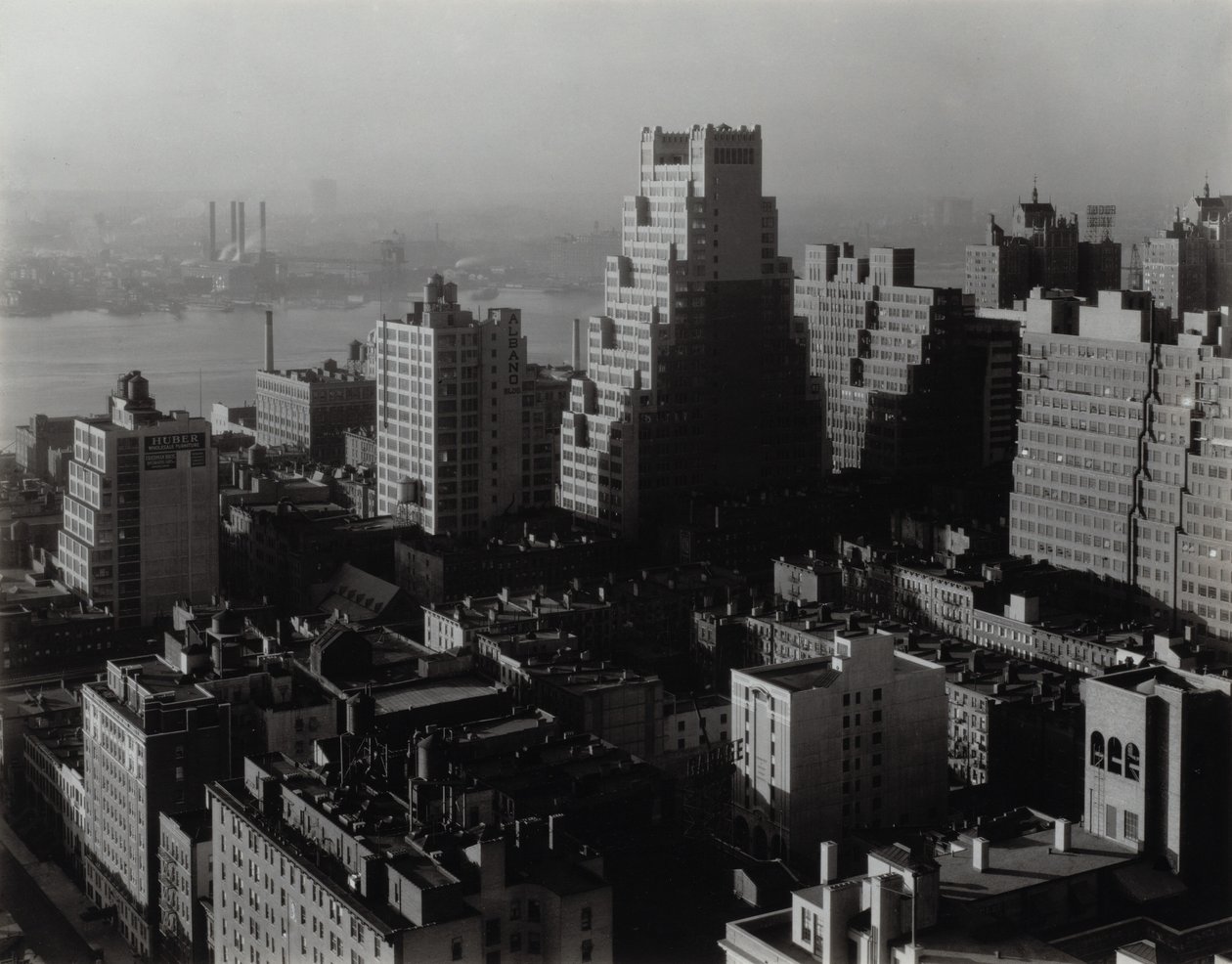 Depuis ma fenêtre au Shelton, Sud-Est - Alfred Stieglitz