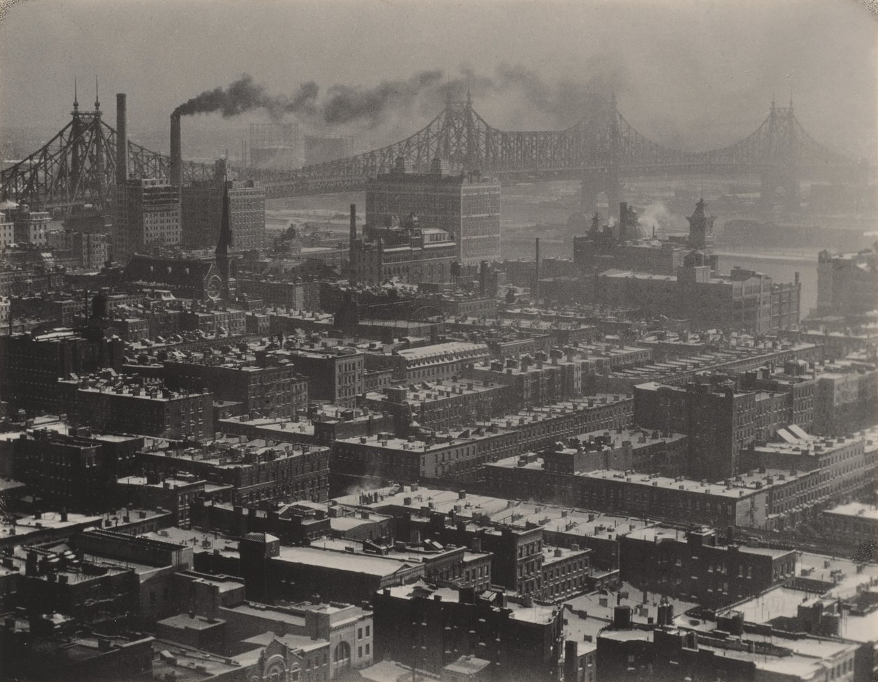 Depuis la chambre « 3003 » - The Shelton, New York, vue vers le nord-est - Alfred Stieglitz