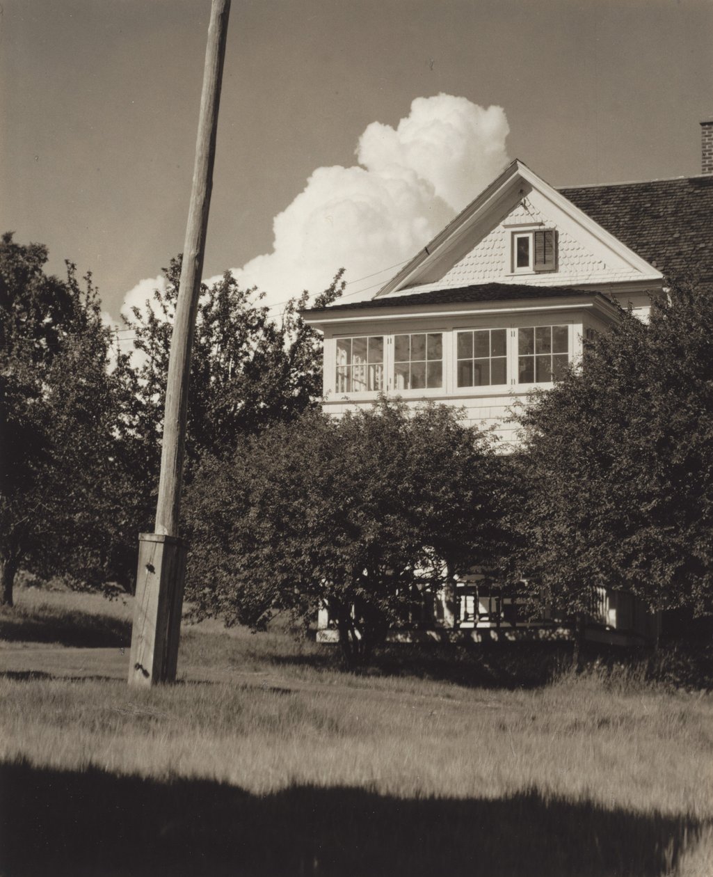 Maison, Lake George - Alfred Stieglitz