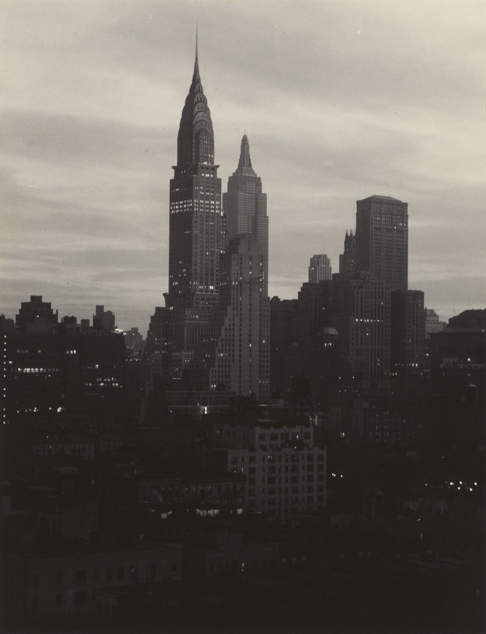 New York, vue depuis le 405 East 54th Street - Alfred Stieglitz