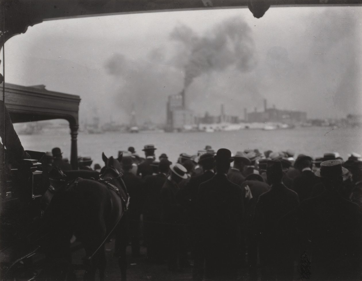 Sur le ferry - Alfred Stieglitz