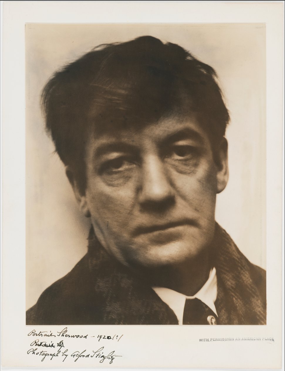 Sherwood Anderson - Alfred Stieglitz