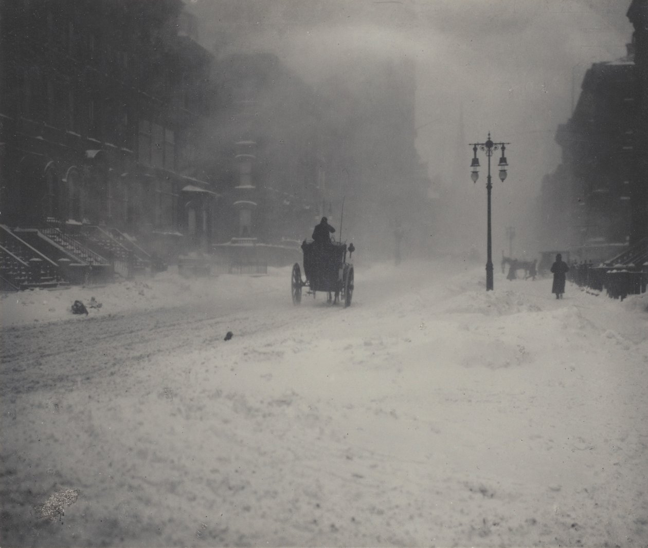 La tempête de neige, New York - Alfred Stieglitz