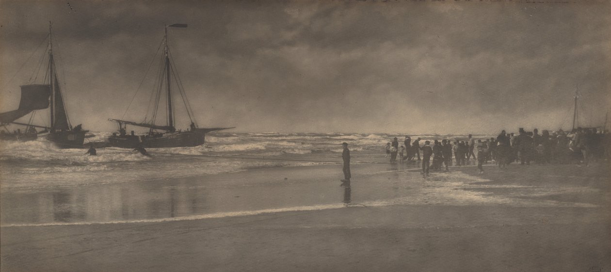 Le débarquement des bateaux - Alfred Stieglitz