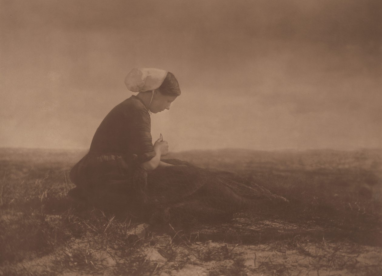 Le réparateur de filets - Alfred Stieglitz