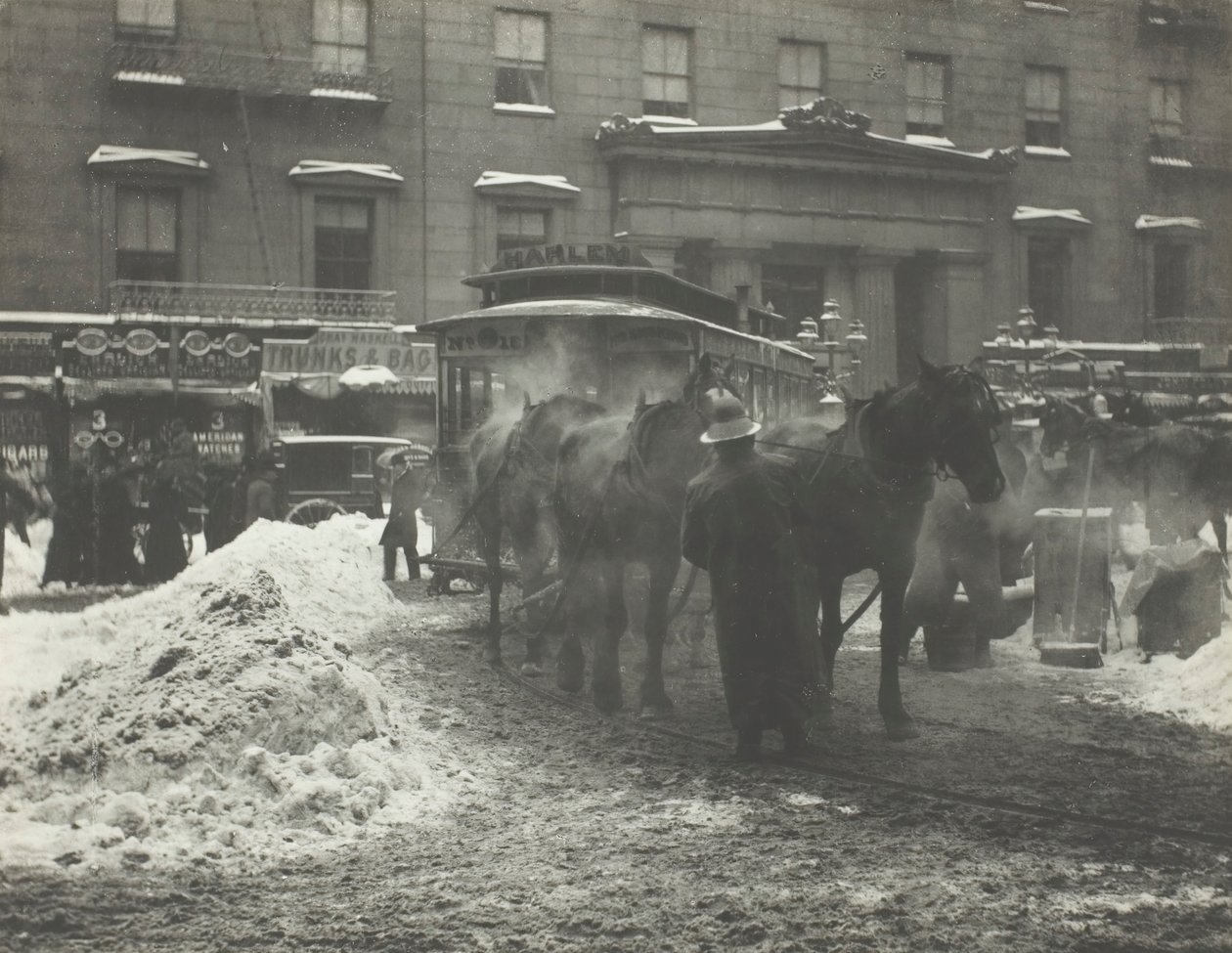 Le Terminal, 1893, imprimé en 1920-1939 - Alfred Stieglitz