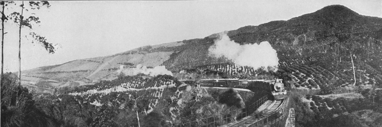 Une scène sur le chemin de fer de l