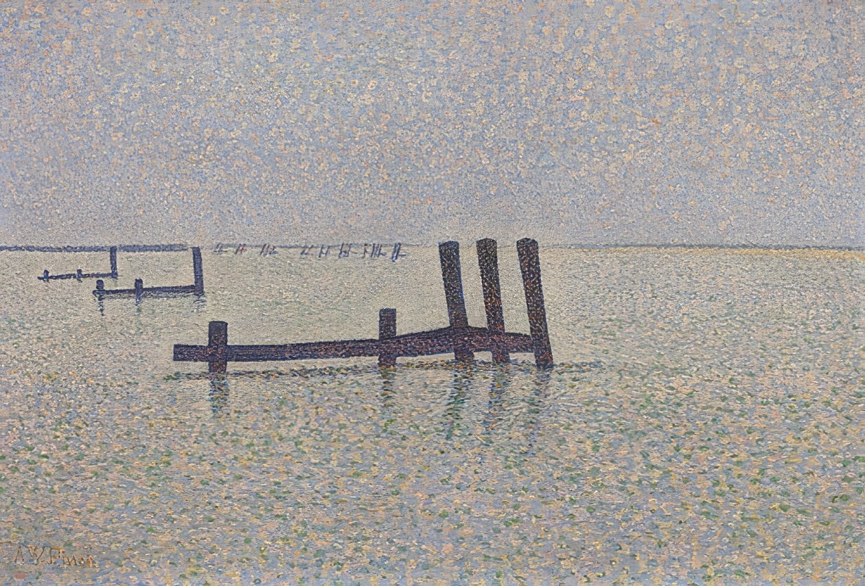 La Manche à Nieuwpoort - Alfred William Finch
