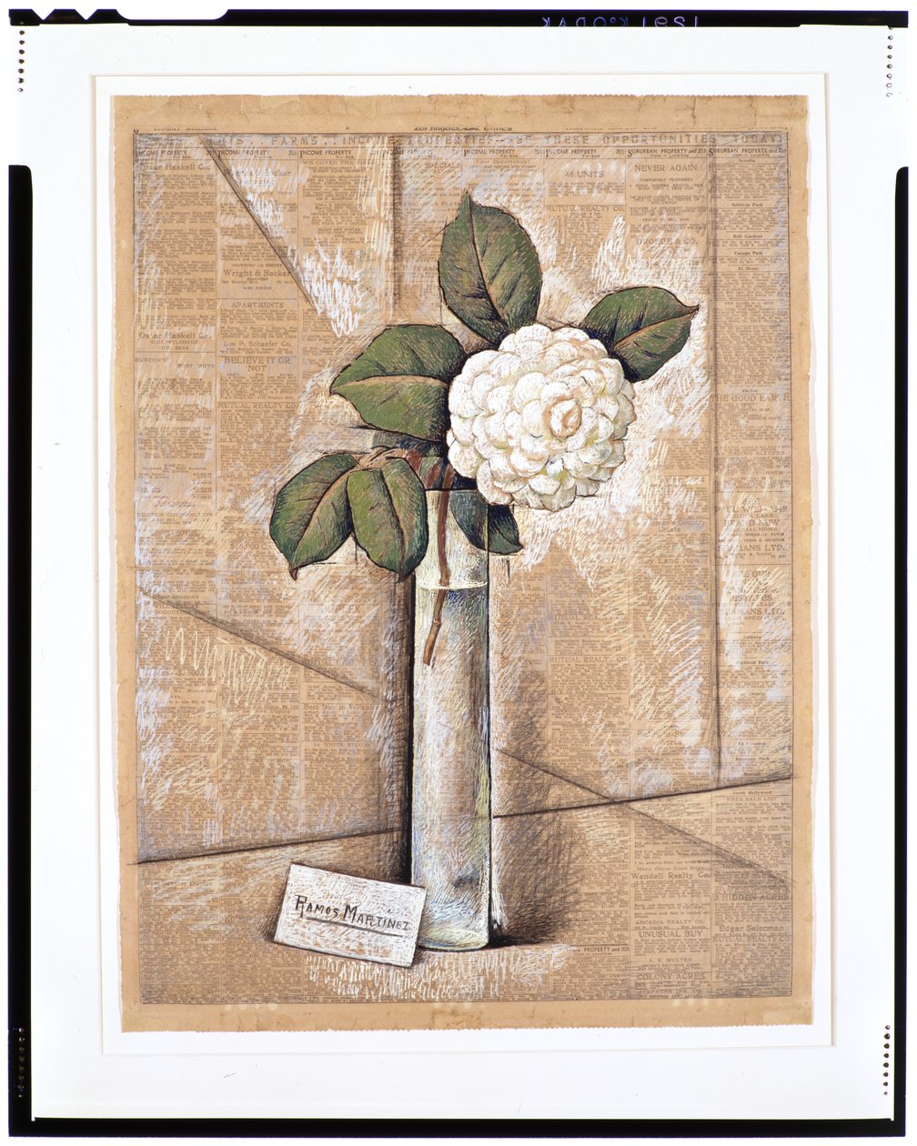 Gardenia dans un verre, vers 1936 - Alfredo Ramos Martinez