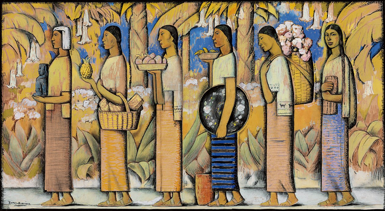 Procession - Alfredo Ramos Martinez