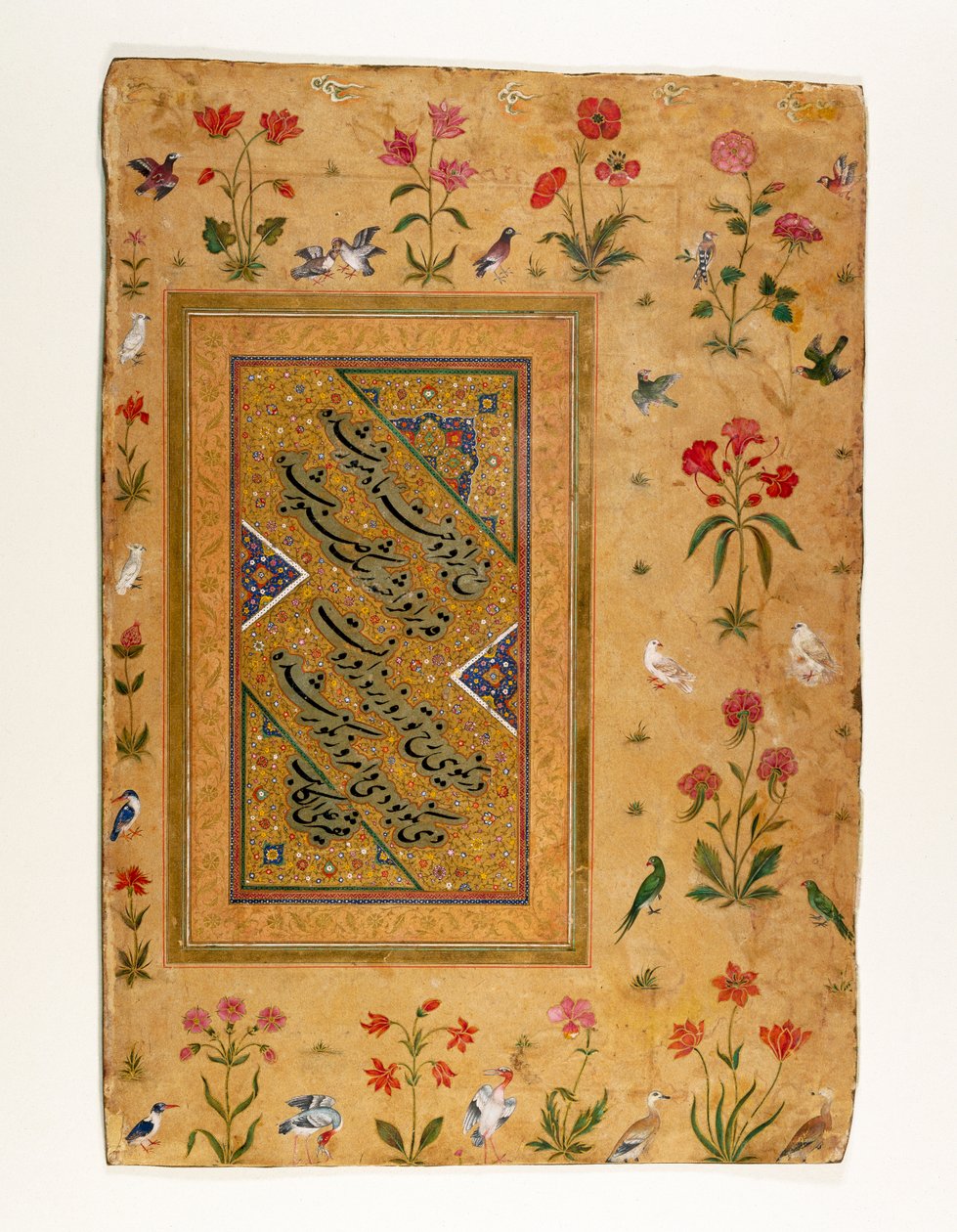 Échantillon de calligraphie persane d