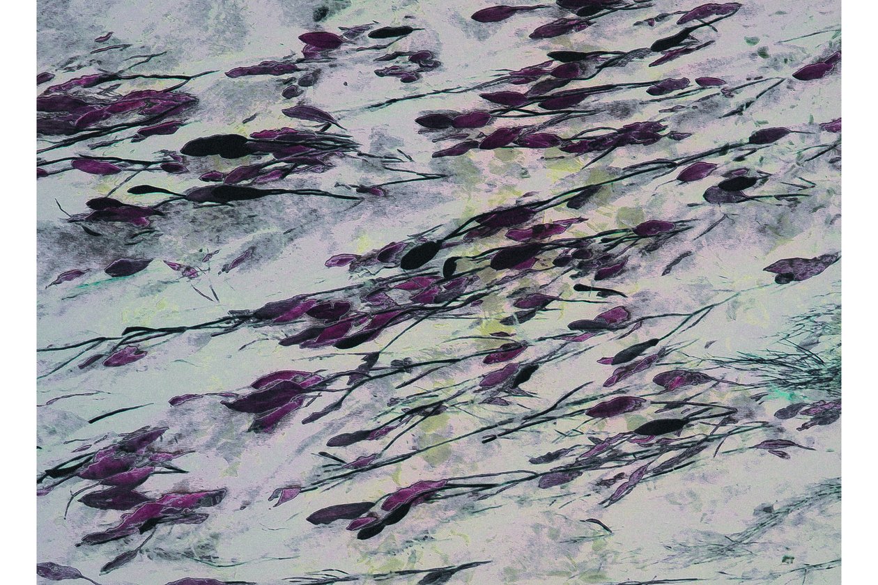 Royal Parade, 2017 (photographie repeinte à la main) - Alice Gur Arie