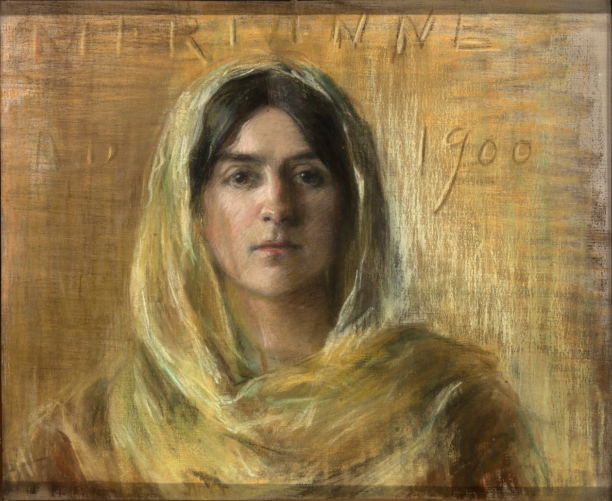 Marianne en jaune - Alice Pike Barney