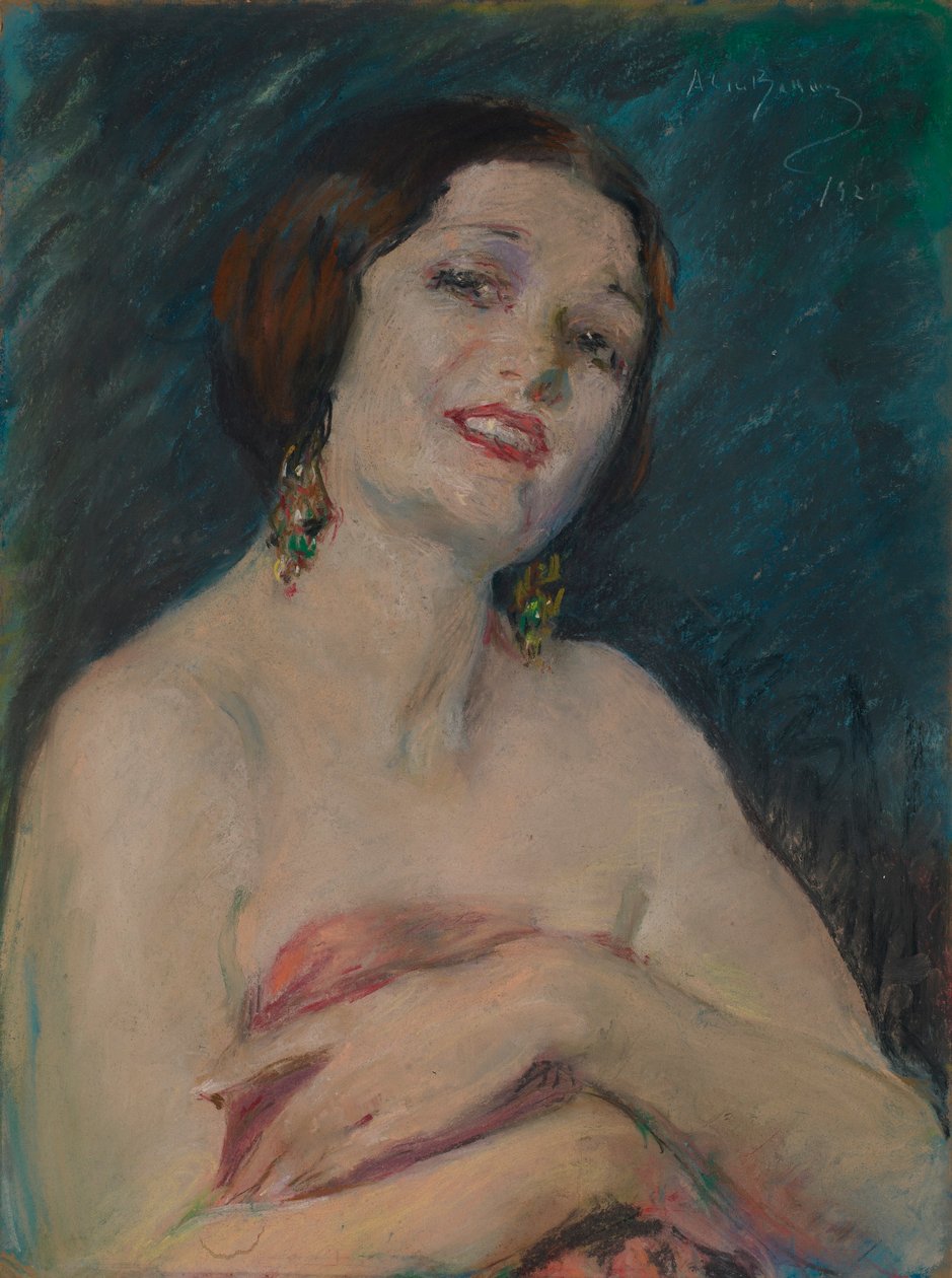 Modèle de draperie de maintien - Alice Pike Barney