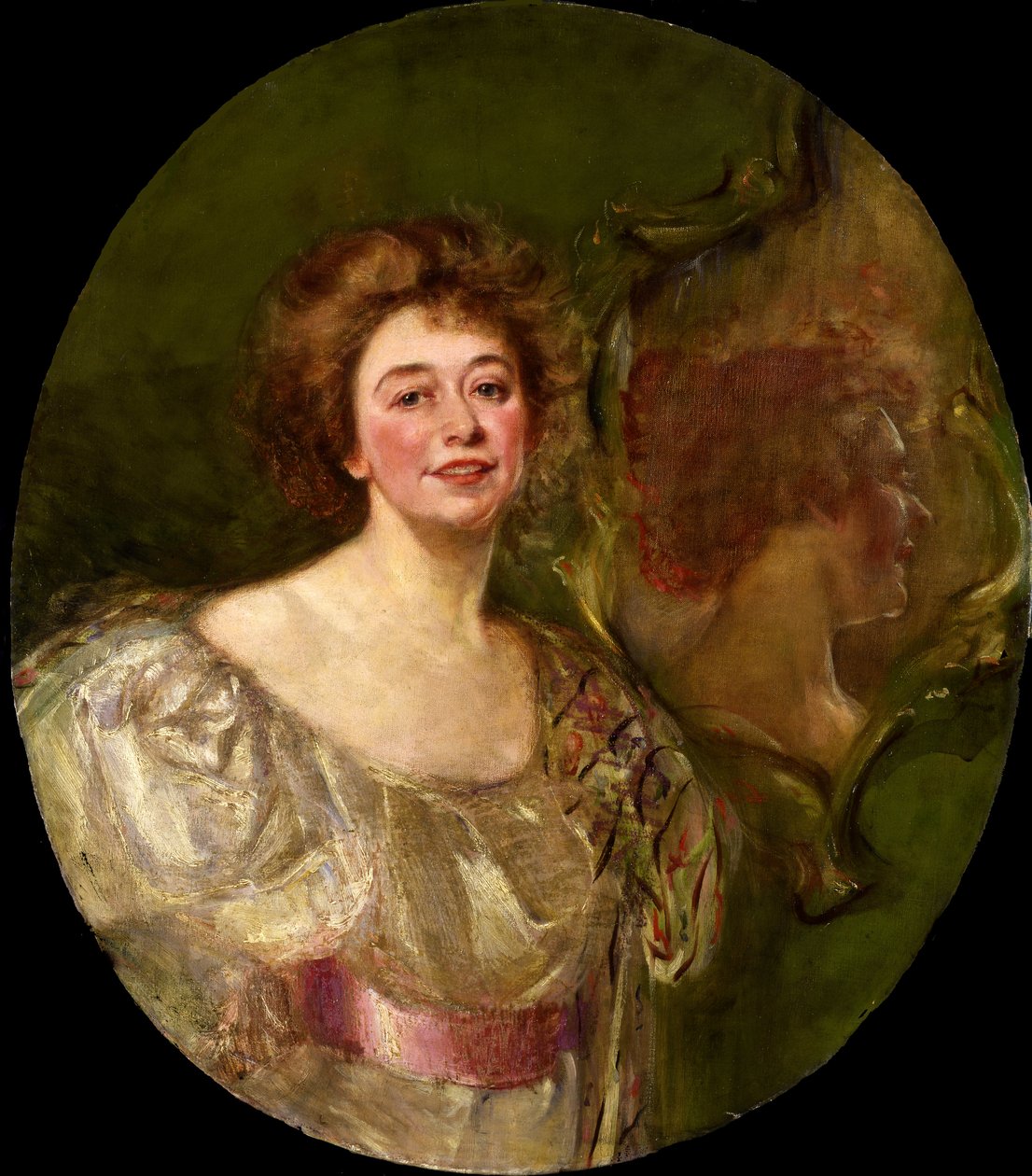Autoportrait reflété dans un miroir, 1896 - Alice Pike Barney