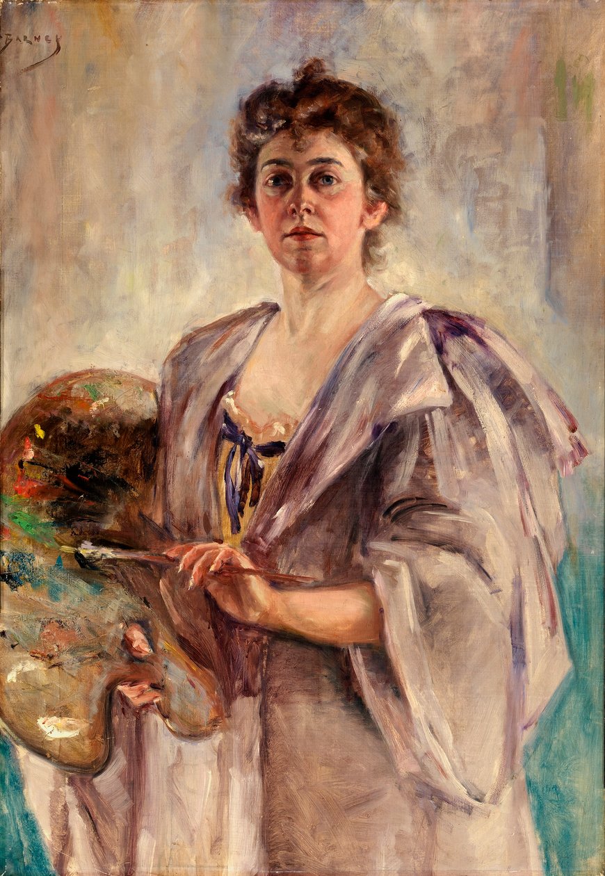 Autoportrait en robe de chambre - Alice Pike Barney