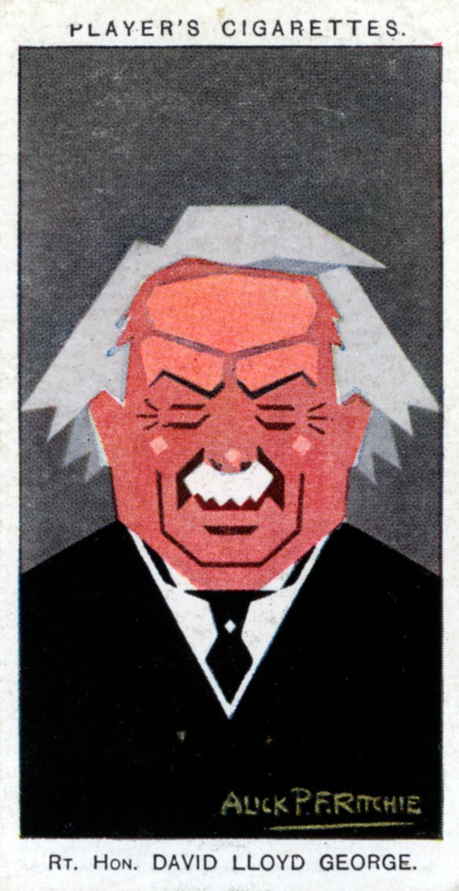 David Lloyd George, 1er comte Lloyd-George, Premier ministre britannique, 1926 - Alick P. F. Ritchie