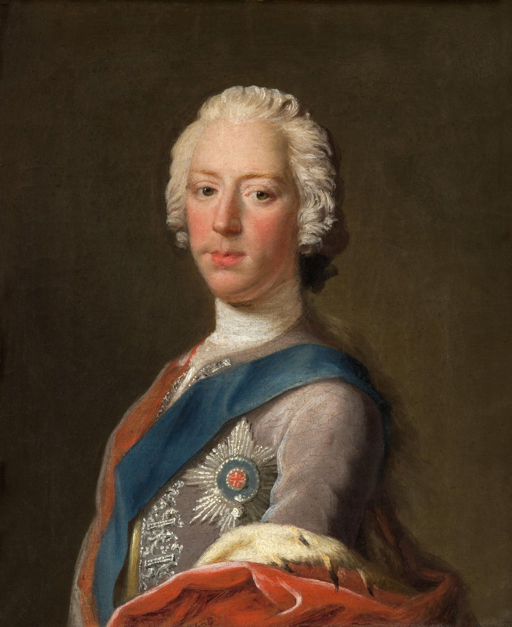 Prince Charles Edward Stuart, 1720 - 1788. Fils aîné du prince James Francis Edward Stuart. - Allan Ramsay