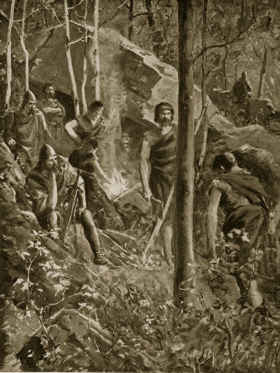 Brian Boru en hors-la-loi, illustration de 