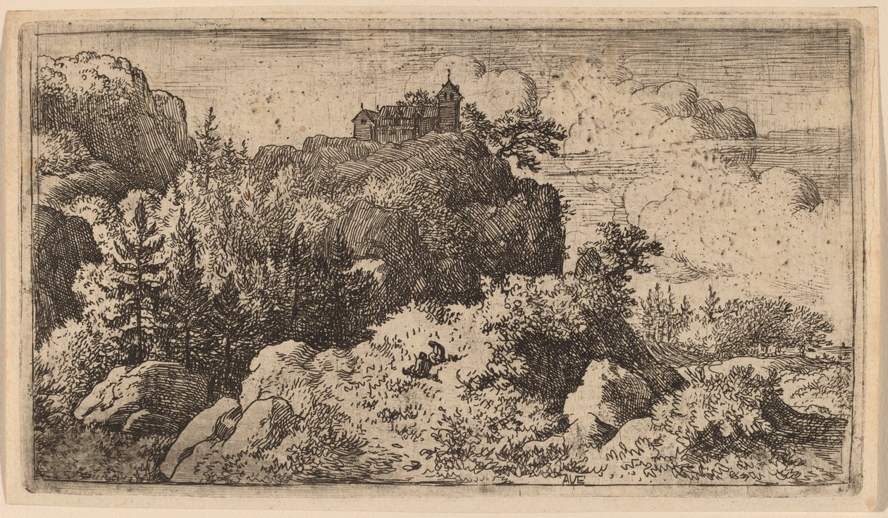 Sapin dans le défilé - Allart van Everdingen