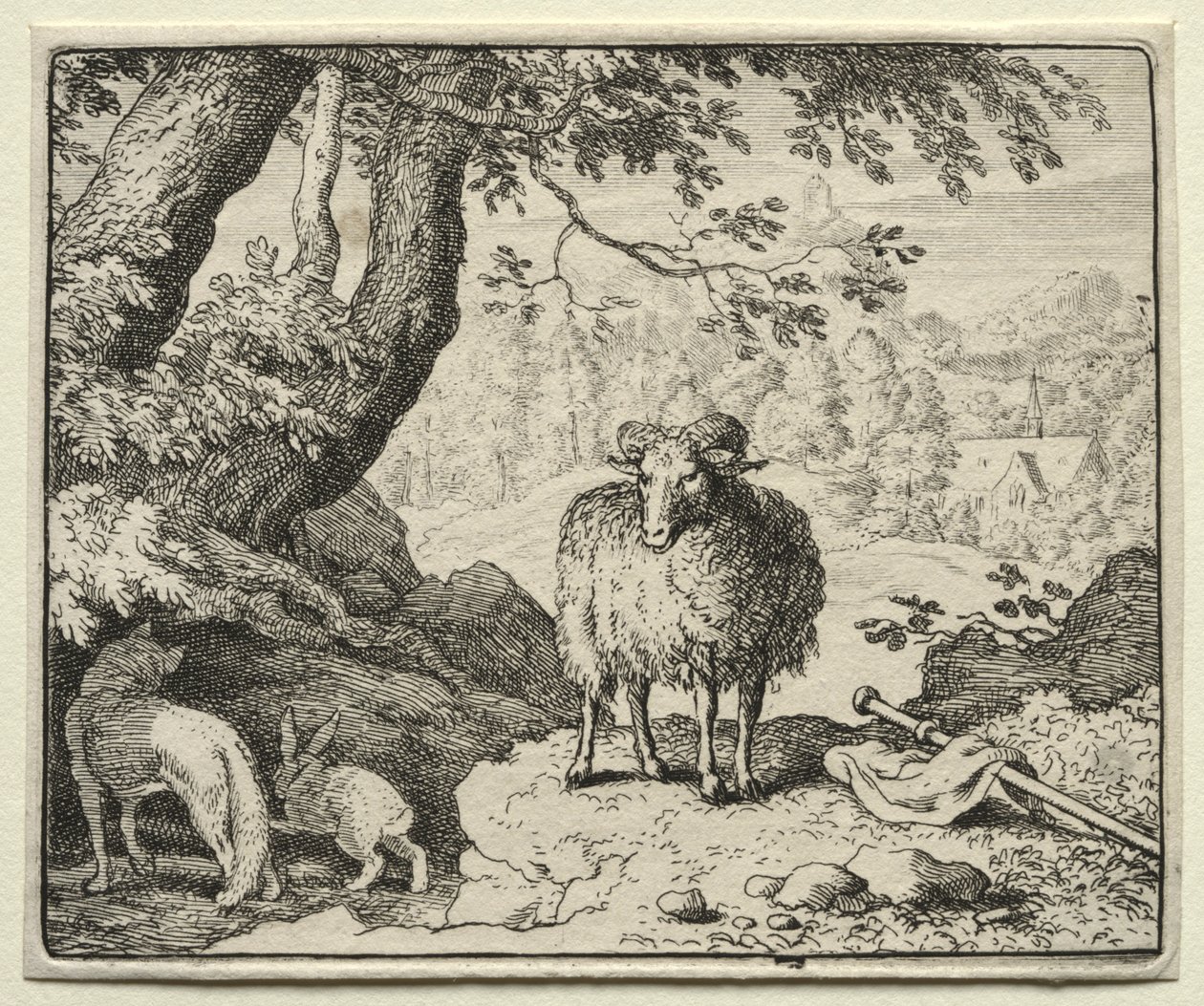 Reynard le Renard : Reynard rentre chez lui - Allart van Everdingen