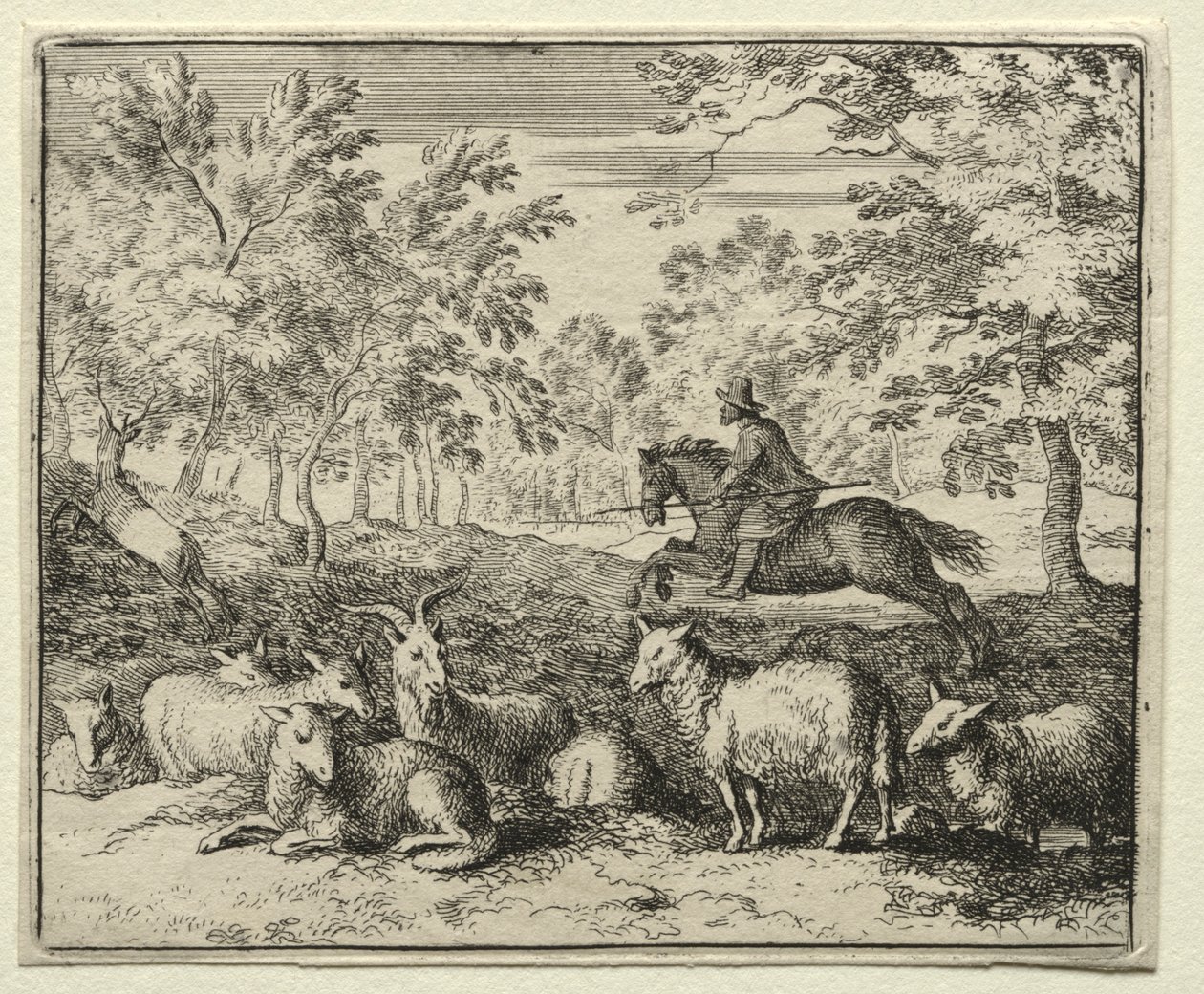 Renard le goupil : La chasse au cerf - Allart van Everdingen