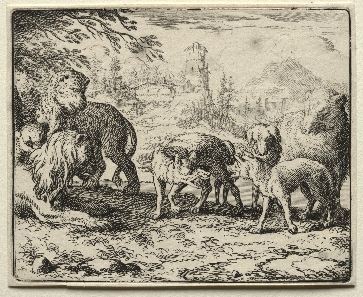 Reynard le Renard : La Condamnation de Reynard - Allart van Everdingen