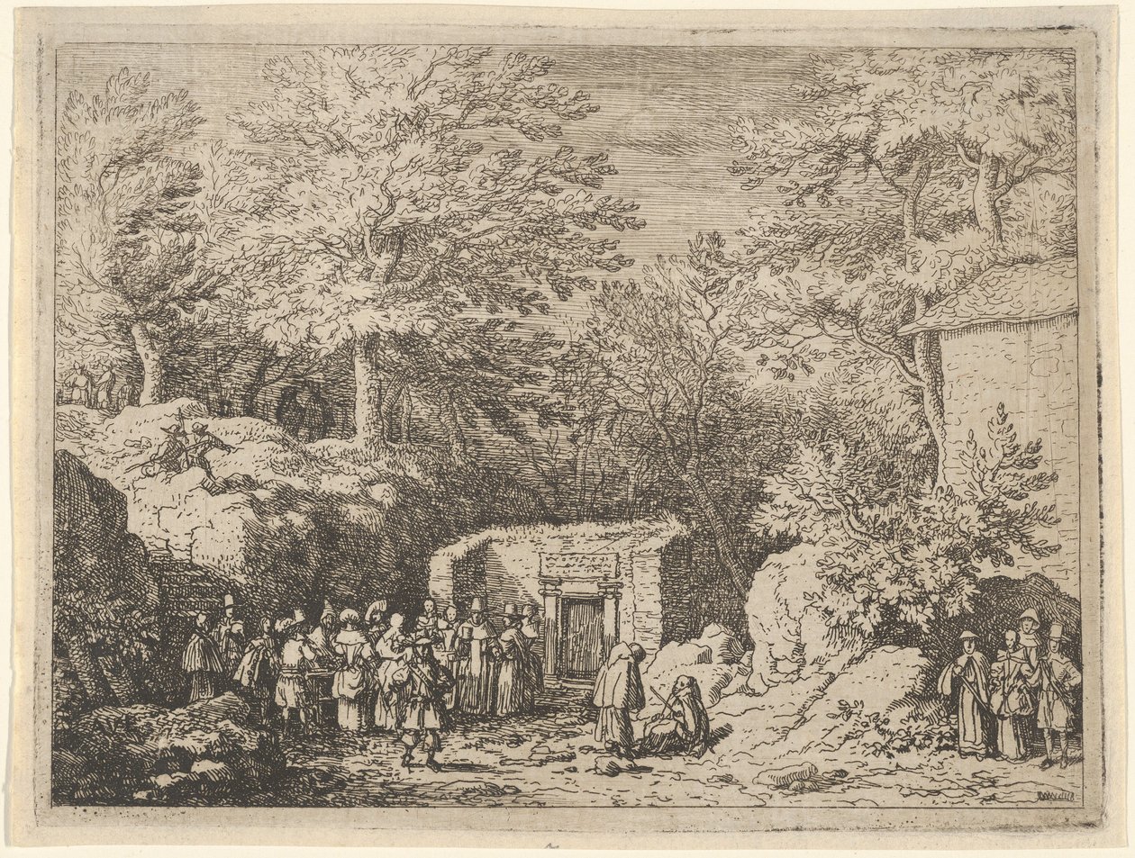 Le quatrième printemps, 17ème siècle - Allart van Everdingen