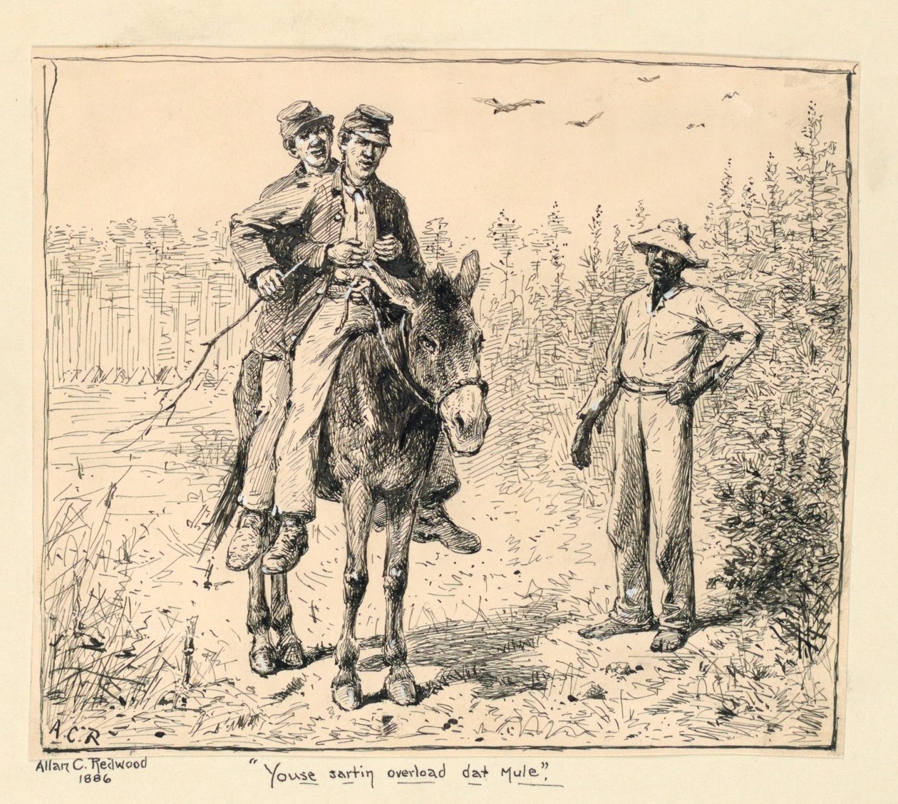 Youse Sartin Overload Dat Mule - Allen Carter Redwood