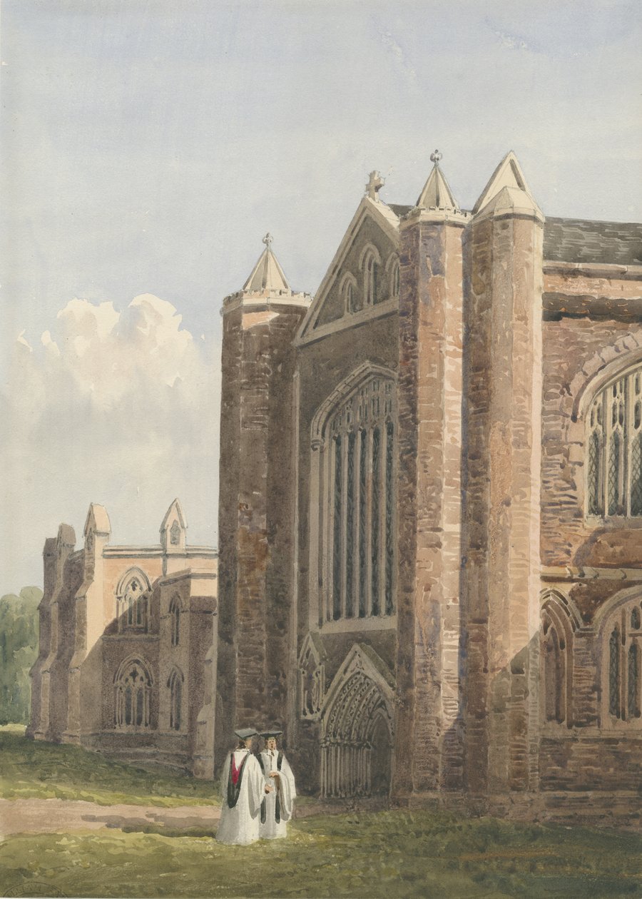 Cathédrale de Lichfield - Vue nord-ouest - Allen Edward Everitt