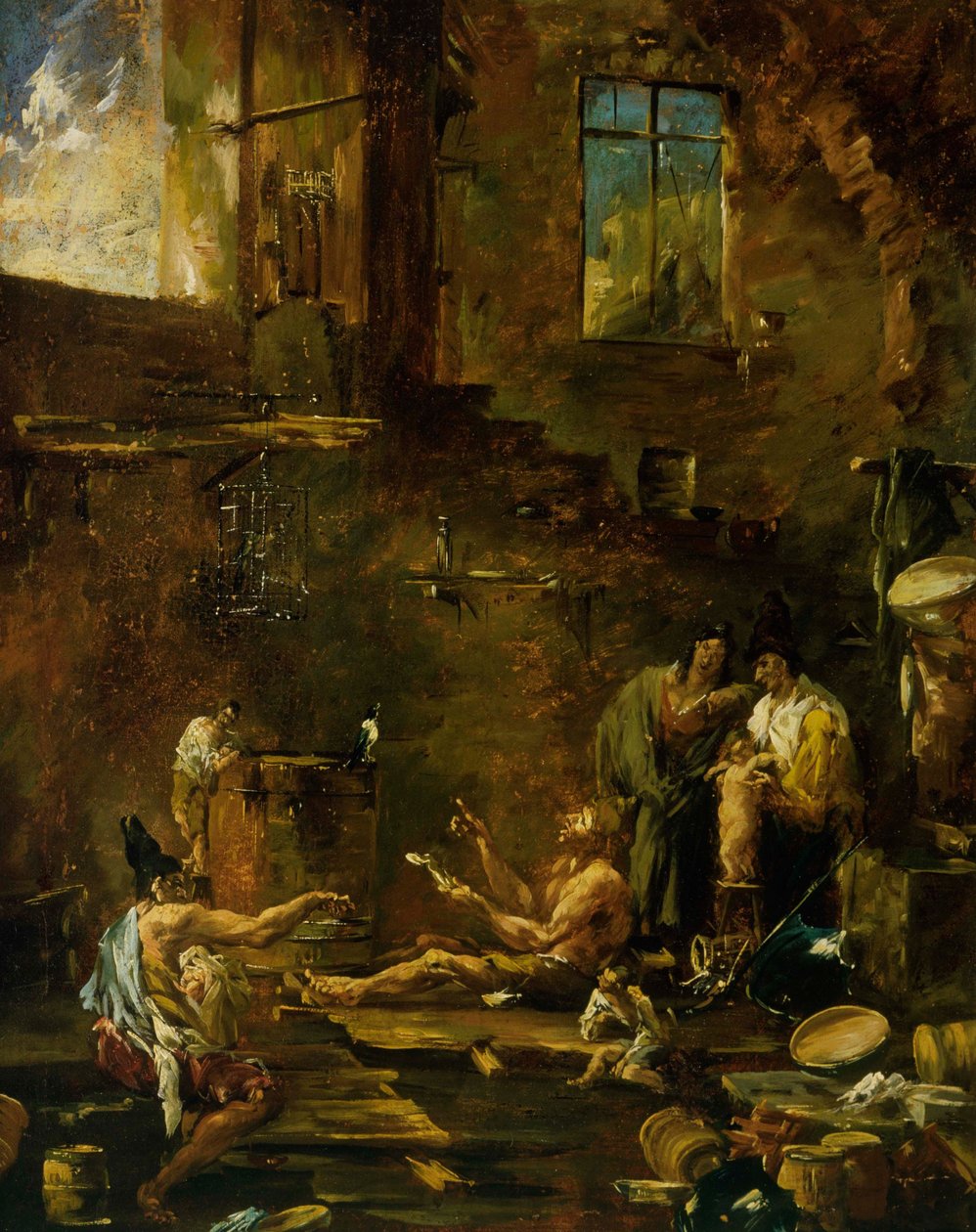 Oiseaux chanteurs - Allesandro Magnasco