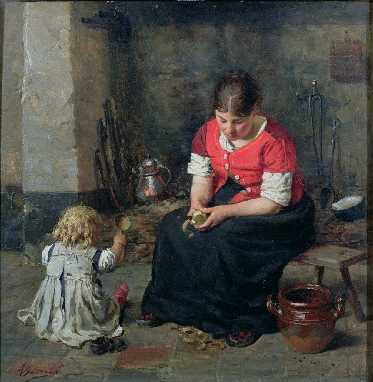 Préparation des légumes - Alois Boudry