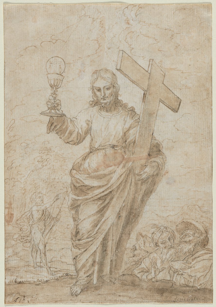 Christ tenant un calice et une croix, 1666 - Alonso Cano
