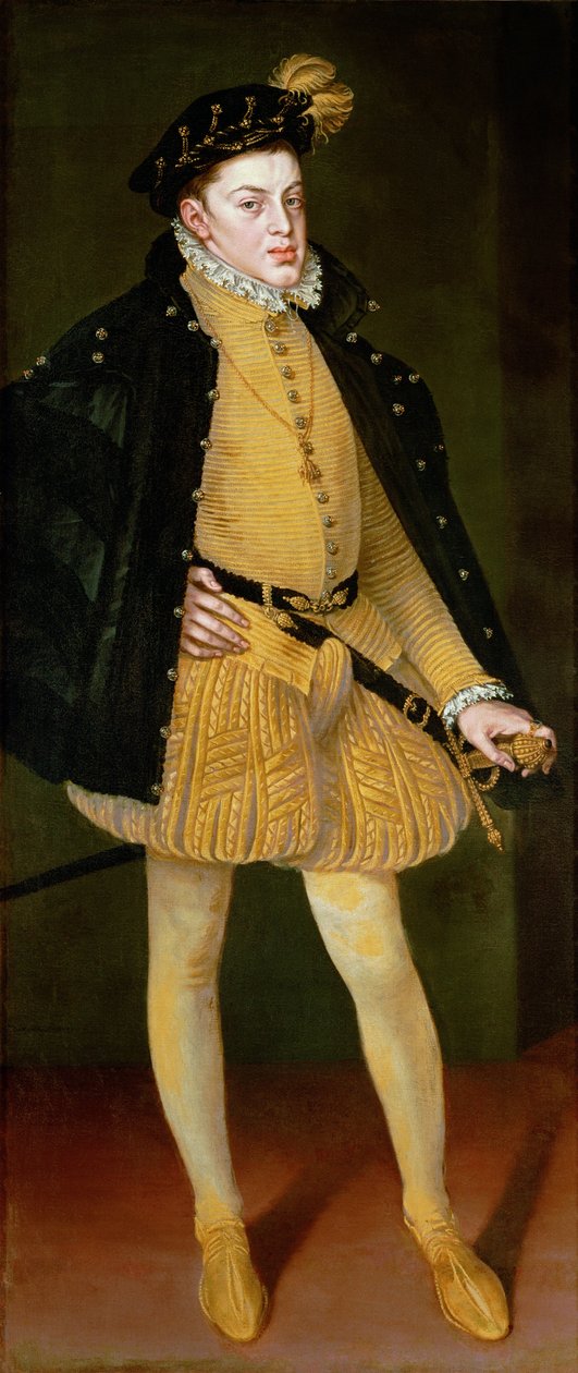 Porträt des Prinzen Don Carlos von Österreich - Alonso Sánchez Coello