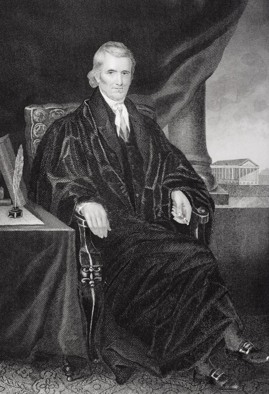 John Marshall (1755-1835) - Alonzo Chappel