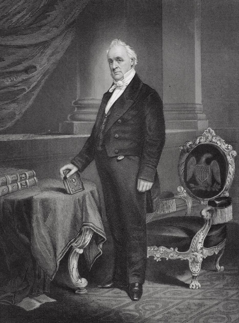 Portrait de James Buchanan (1791-1868) - Alonzo Chappel