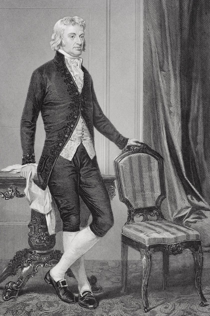 Portrait de Robert R. Livingston (1746-1813) - Alonzo Chappel