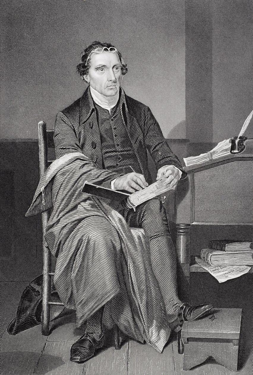 Portrait de Patrick Henry (1736-99) - Alonzo Chappel