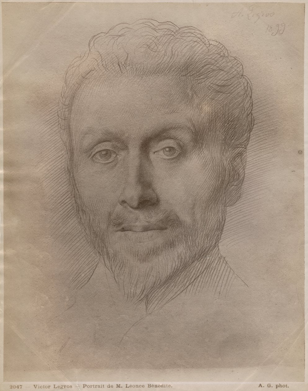 Léonce Bénédite, 1899 - Alphonse Legros